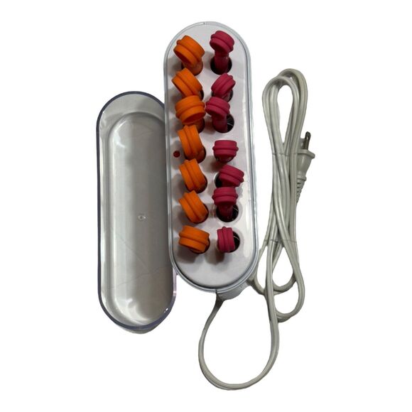 CONAIR Hot Sticks Hair Setter 14 Flexible‎ Rollers Curlers TESTED & WORKING VTG - Picture 16 of 16